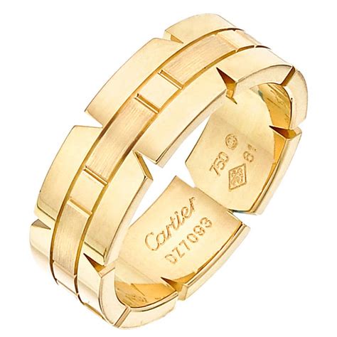 cartier rings mens|vintage cartier men's ring.